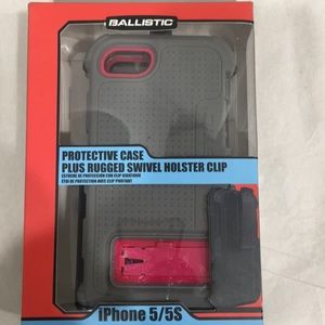iPhone Protective Case with Rugged Swivel Clip
